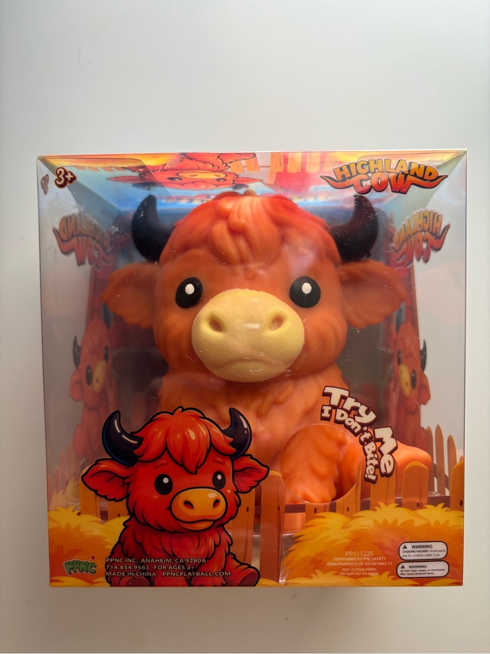 PPNC Original highland cow squishy .New and rare